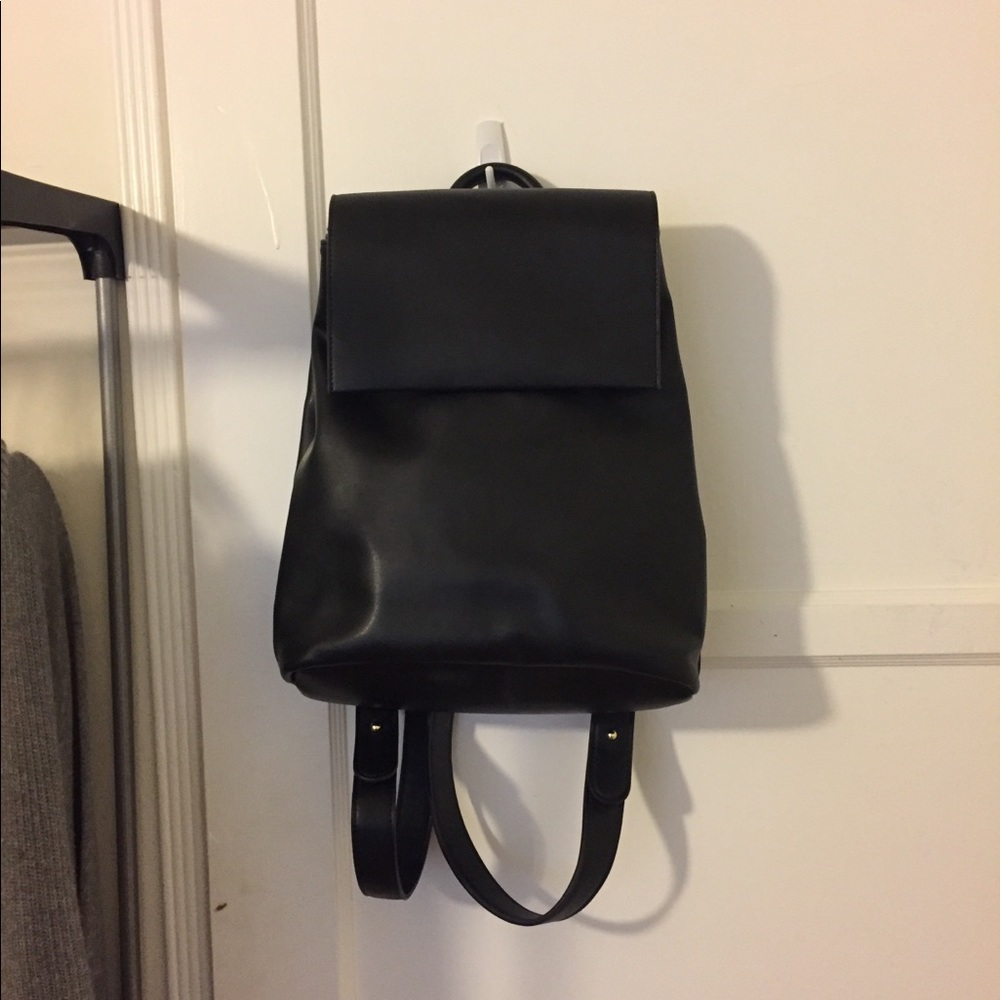 Urban outfitters leather like backpack